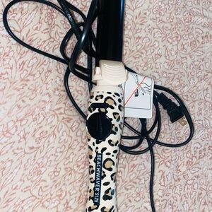 Beachwaver S1.25 Curling Iron with Leopard Print